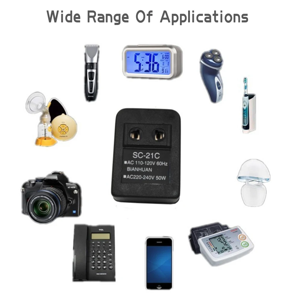 220V to 110V/110V to 220V Power Voltage Converter 20W Adapter Travel Transformer Regulator voltage converter power adapter voltage regulator power transformer