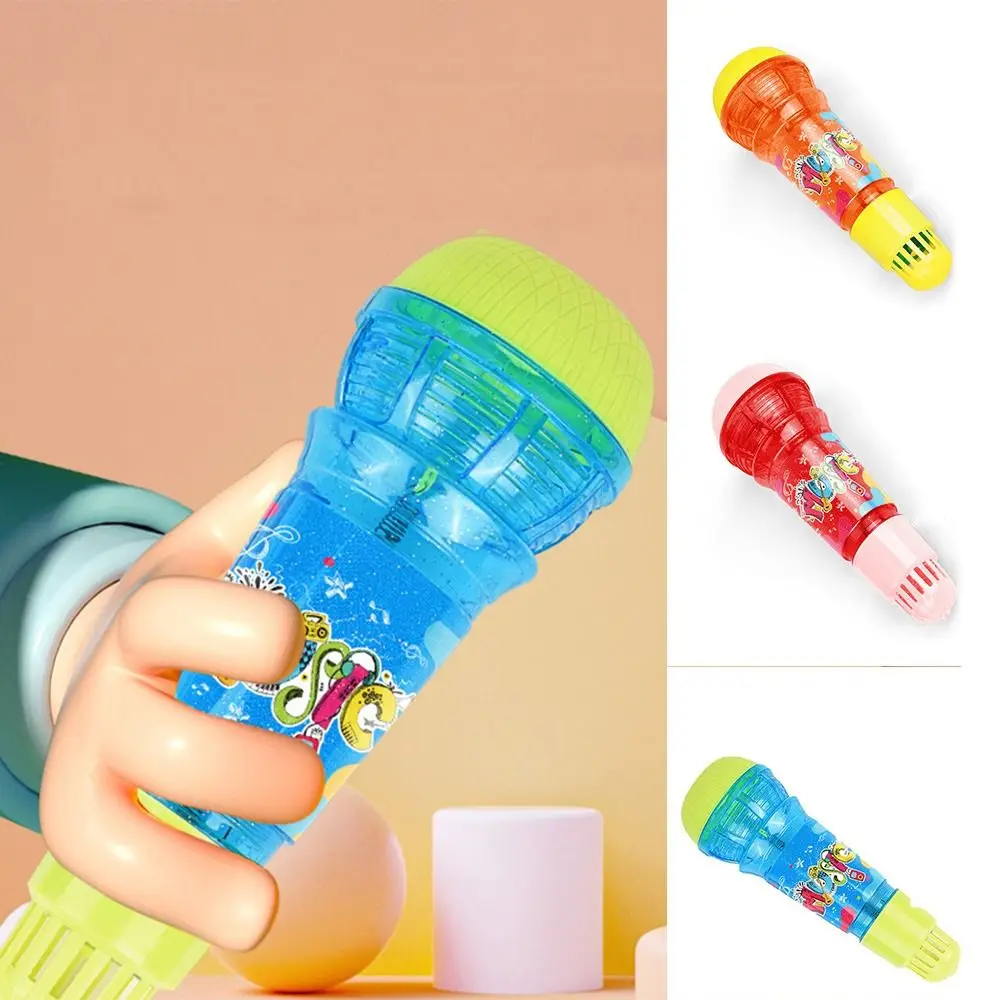 

Plastic Kids Echo Microphone Large Size Physical Echo Singing Song Toy Multicolor Wireless Music Instrument Toys