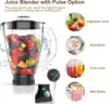 9 IN 1 850W Tilt-Head Multifunctional Electric Mixer with 7.5 QT Stainless Steel Bowl, 1.5L Glass Jar, Beater Dishwasher Safe 3