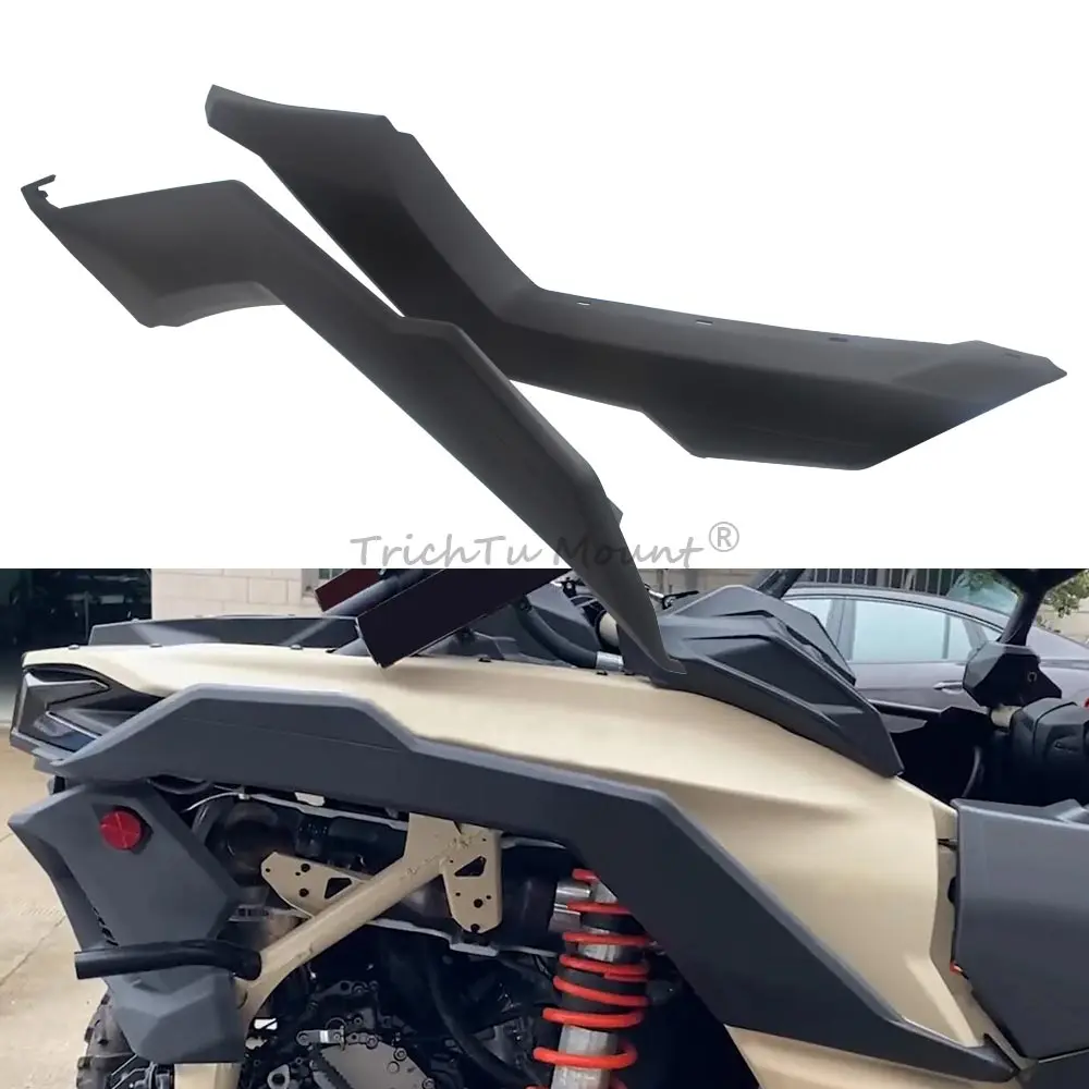 

UTV/SXS Mud Guard Flaps Kit Rear Fender Deflector For Can-Am Maverick X3 Max Turbo DPS RS RR 1000R 2017-2024 Accessories