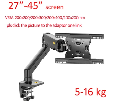 Amer Mounts VESA-Adapter 100x100 Auf 200x200 – Plattenadapter Für TV-Halterungen Aus Stahl