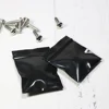 200pcs 4x5cm 4x6cm Tiny  Soft Pe Water Proof Ziplock Pouch  Heat Seal Small Earing Screws Sample Packaging Plastic Zipper Bag 4