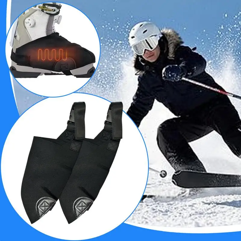 Ski Boot Covers For Warmth Weatherproof Ski Boot Warmers Boots Protection For Skiers Insulated Accessories Winter Sports