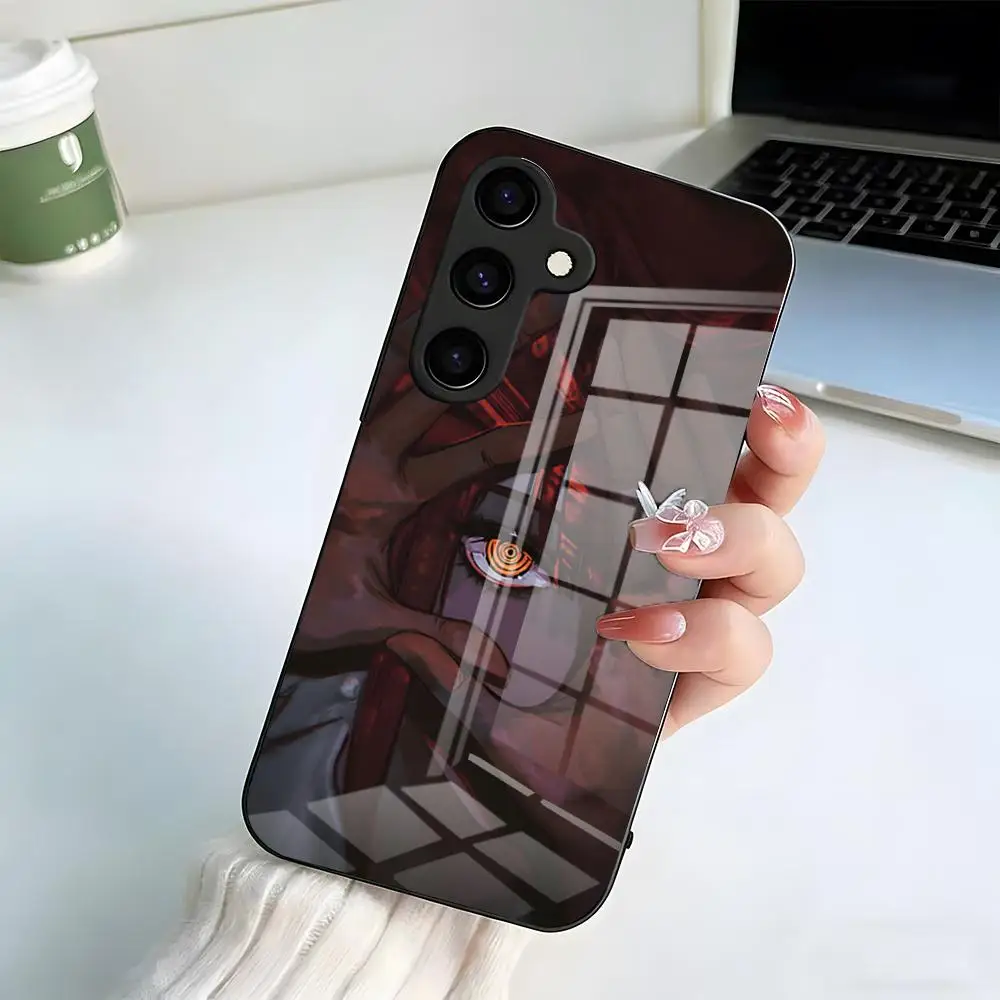 Chainsaw Man Makima Shockproof Glass Phone Case