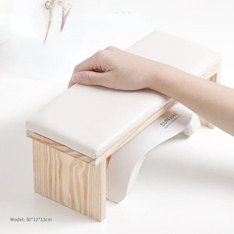 Nail Art Hand Pillow Nail Hand Rest Nail Arm Rest Nail Art Tool PU Leather Nail Hand Pillow Arm Rest Stand Cushion Holder For Manicure Table For Salon