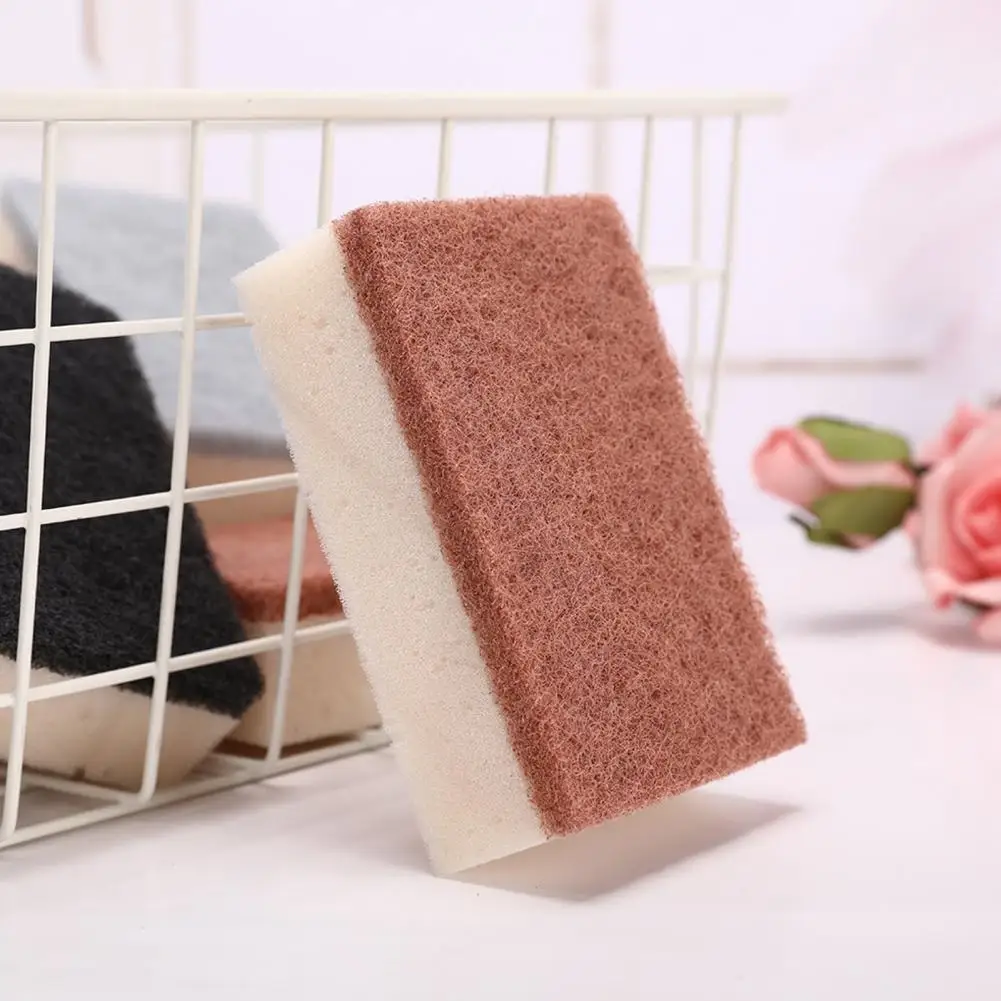 

Dish Sponge 5pcs Super Soft Reusable Dishwashing Sponge Wipe Non-scratch Kitchen Tool with Double Water Absorbing Feature Wipe