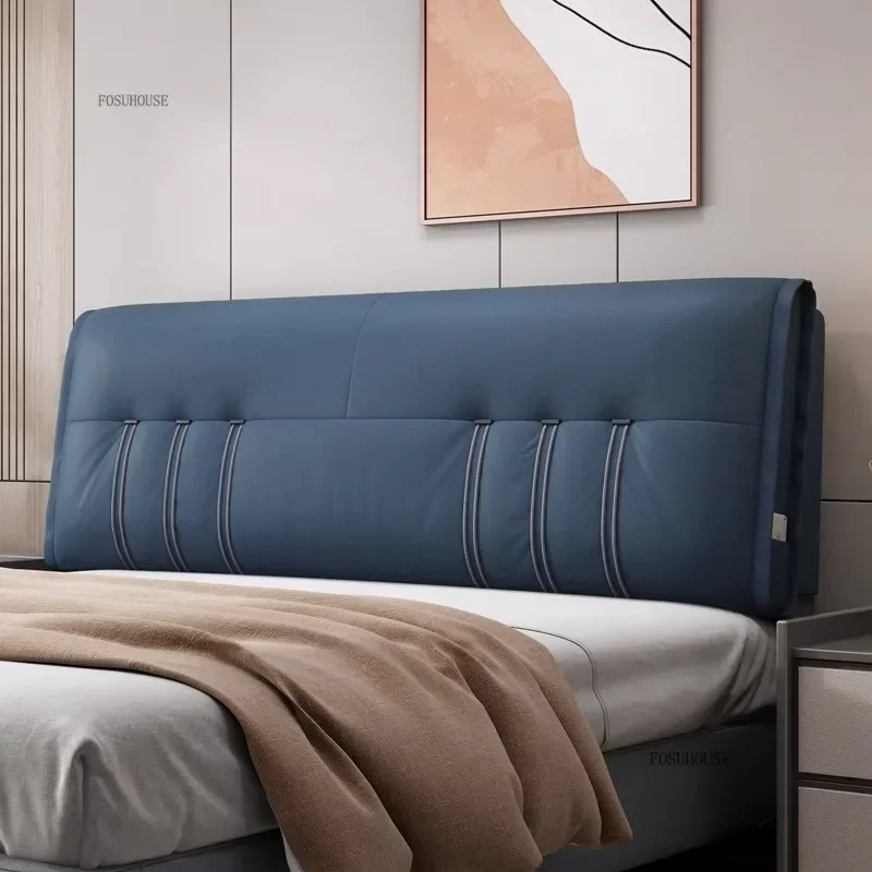 Italian Minimalist Headboards for Tatami Multifunctional Backrest Headboard Light Luxury Tech Fabric Bedroom Furniture for B&B