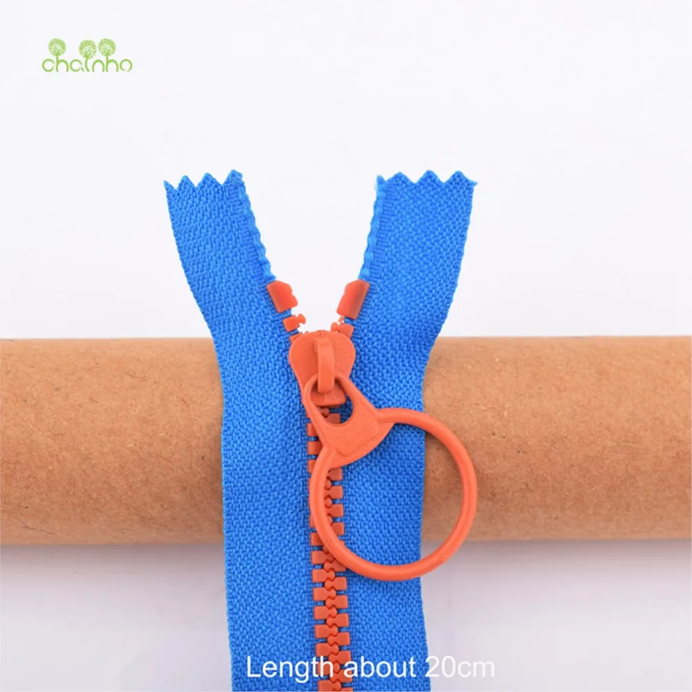 Chainho,Close-End Resin Zipper,Ring Head,For DIY Sewing Bags,Wallet,Purse,Gartments,Crafts,5 Kinds of Lenght,5 Pieces images - 6