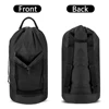 Mesh Pocket Dirty Clothes Storage Bag Laundry Backpack Large Capacity Waterproof Laundry Bag with Shoulder Strap Home Cleaning 5