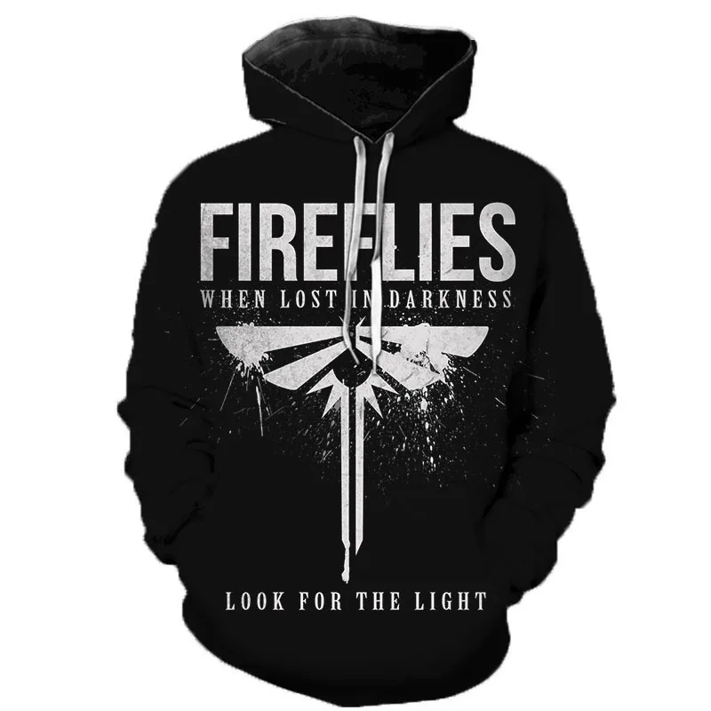 thumbnail image 1 of Sudadera con capucha de juego The Last Of Us para hombre y mujer, ropa de abrigo con estampado 3d, Unisex, de gran tamaño, a la moda, 1 of 5