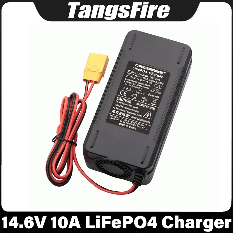 출력 14.6V 10A LiFePO4 배터리 충전기 입력 100-240V 4시리즈 12.6..