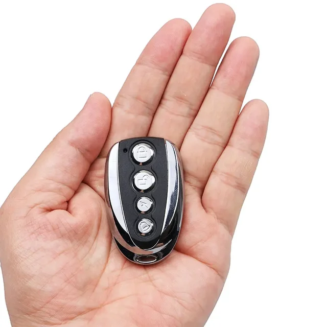 433Mhz Fixed Code Remote Duplicator Garage Door Remote Control Opener Electric Face to Face Car Gate Transmitter Newest 4