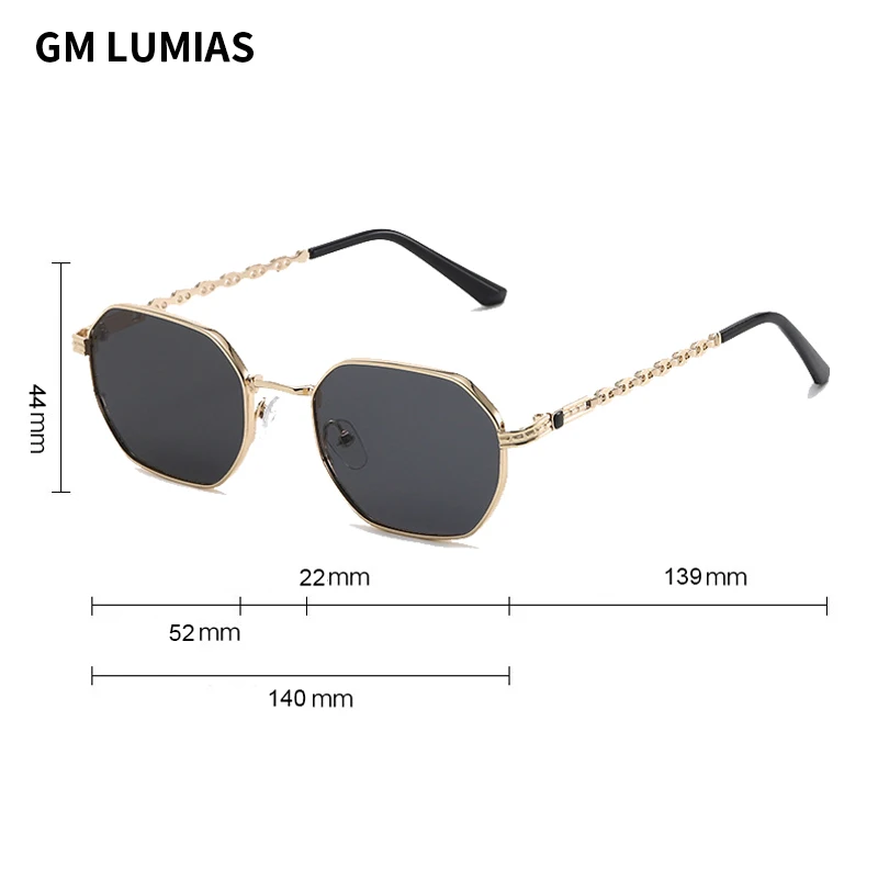 GM LUMIAS Rimless Square Men Women Sunglasses Fashion Vintage Oversized  Gradient Shades Eyewear Ins Popular Brand Sun Glasses - AliExpress