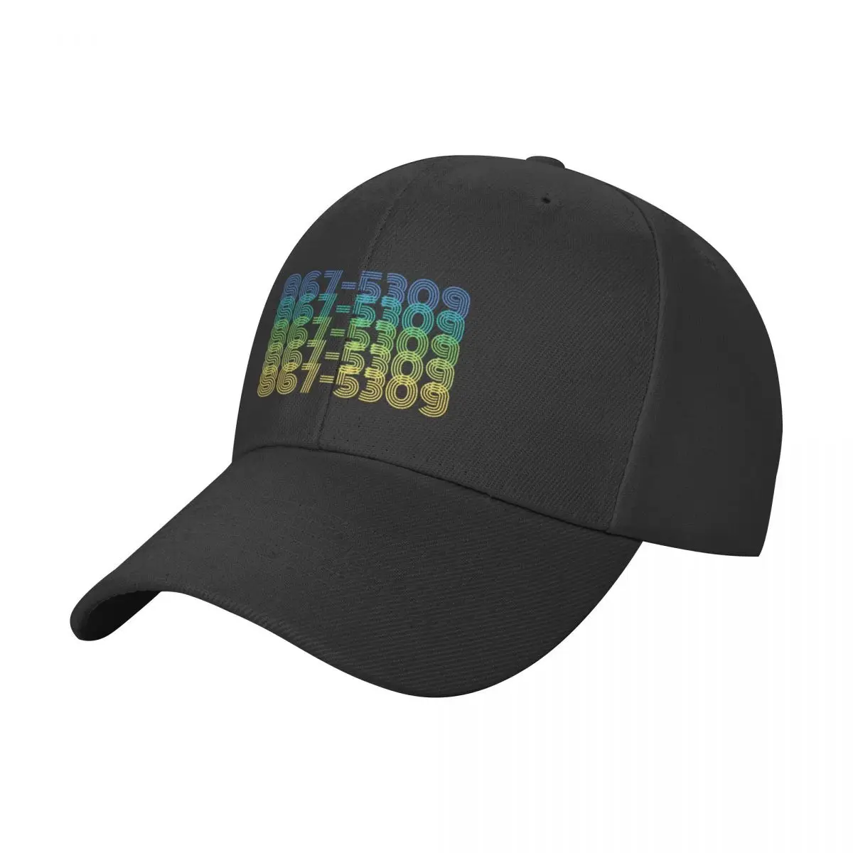 

867-5309 - 1980s Famous Phone Number - Song Lyrics Baseball Cap dad hat Icon Bobble Hat Luxury Hat Women's Beach Visor Men's