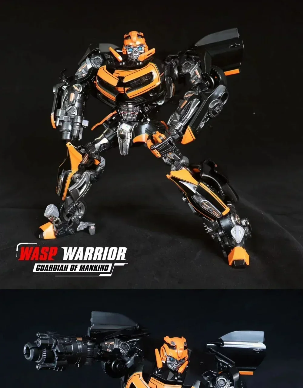 Transformation Toys WW01 Hornet WW-01B Black Bumble-Bee Warrior