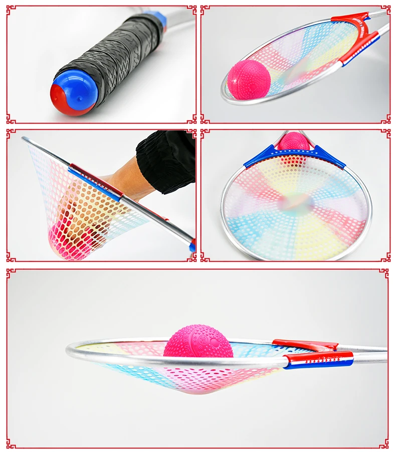 2 Rackets 2 Balls 1 Bag Chinese Kongfu Chinese Wushu Martial Arts Taiji Rouli Ball Sports Tai Chi Racket Set