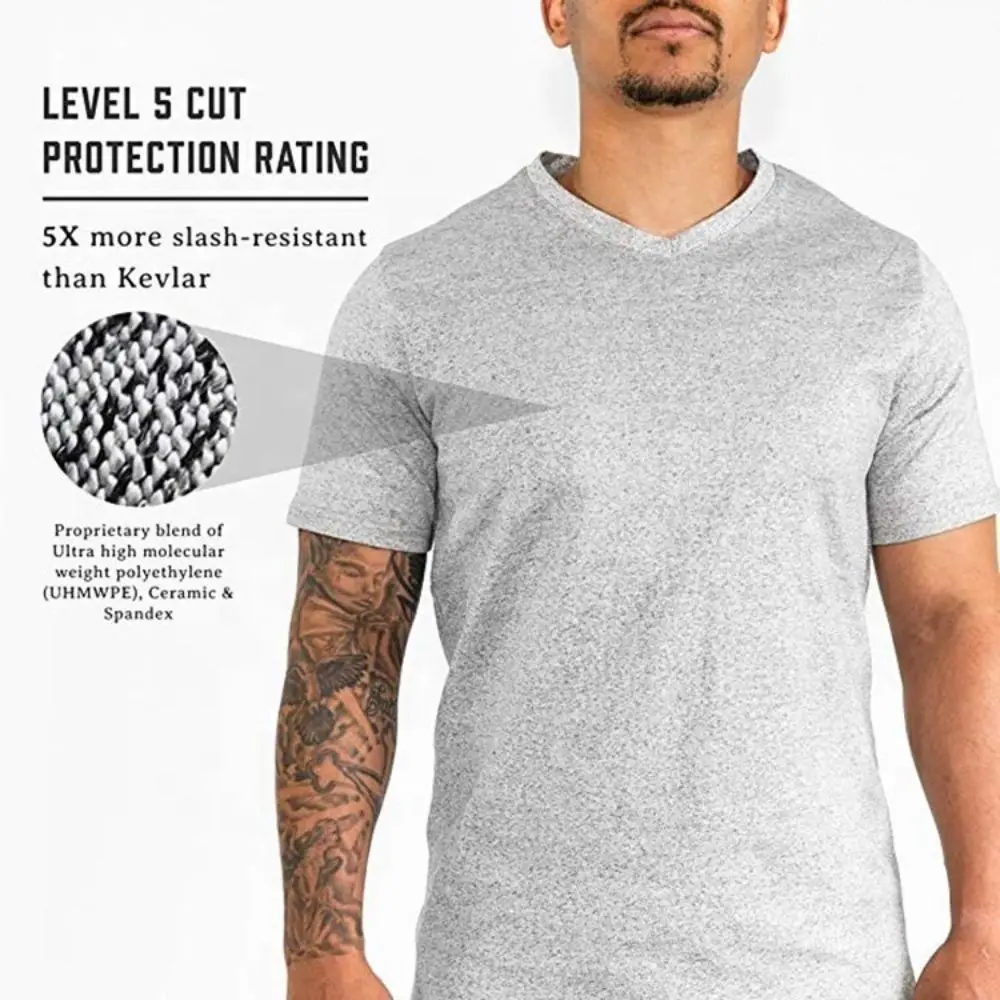 Camiseta de combate de autodefensa de las fuerzas especiales de nivel 5,  camiseta de polietileno de alta resistencia resistente a roturas, ropa  transpirable anticorte - AliExpress, image size:1000x1000