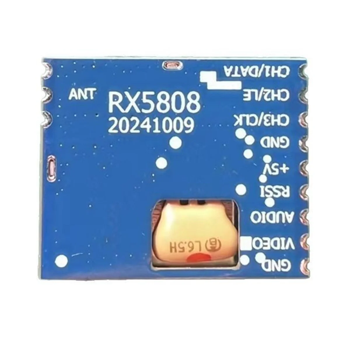 ABAN 5.8Ghz RX5808 무선 오디오 비디오 수신기 모듈 8채널 오디오 비디오 수신기 모듈 (오디오 SPI 모드 포함)