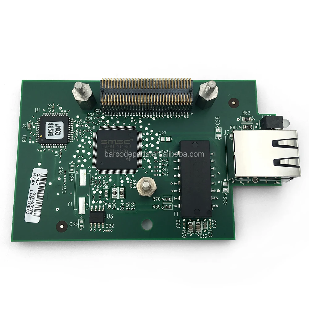 79823 Nuovo Kit Originale Scheda Di Rete Server Di Stampa Interna Per Stampante Termica Per Etichette Zebra Zm400 Zm600 79501-011