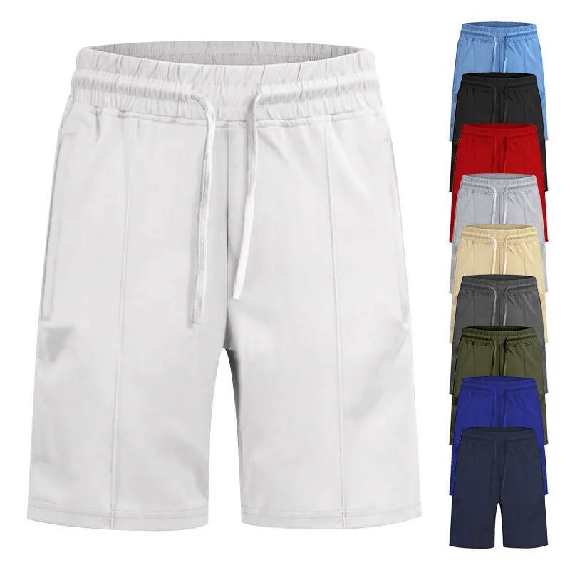 Men's Casual Shorts Pants European and American Summer Outdoor Versatile Stretch Breathable Quarter Men's