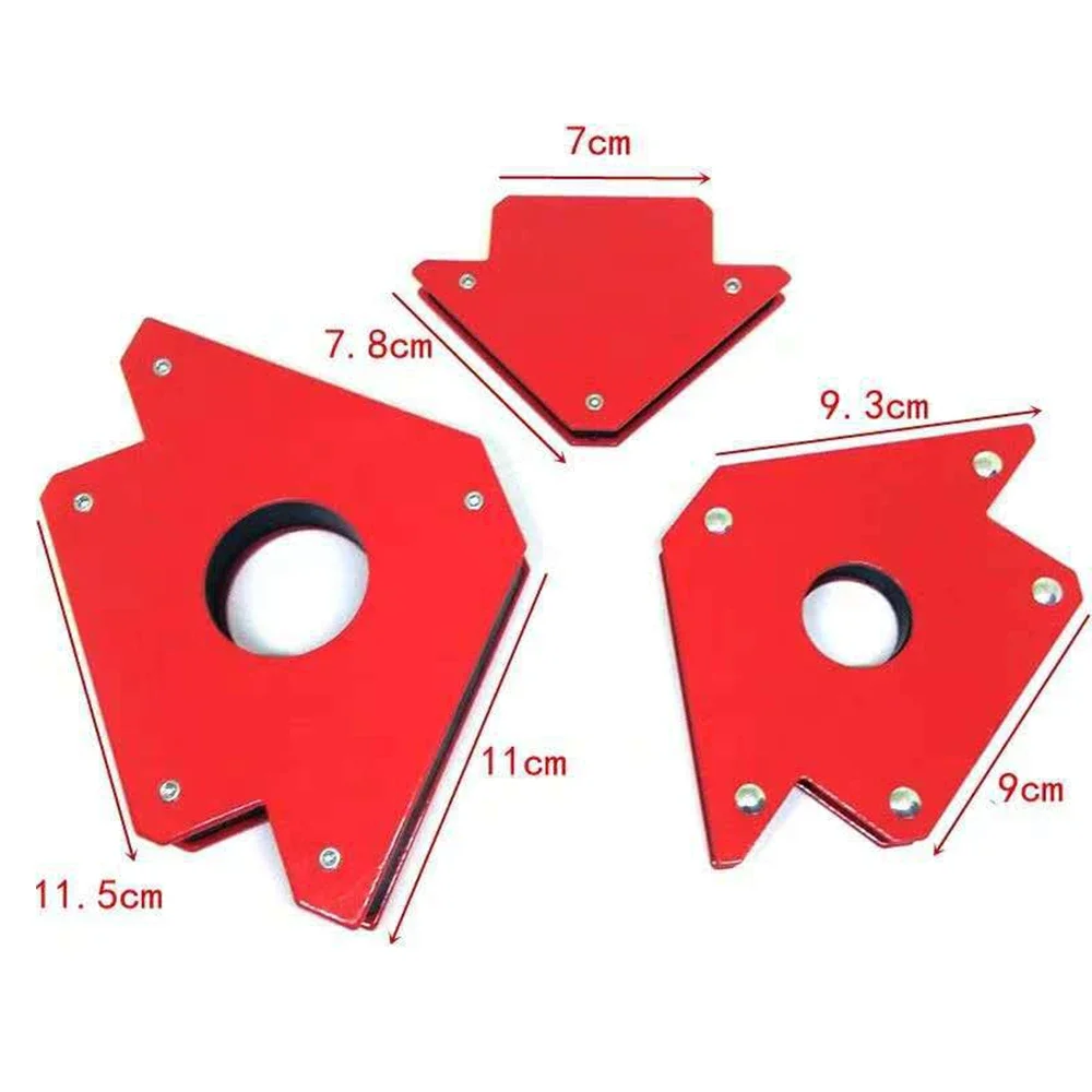 4pcs Magnetic Welding Holders Multi-angle Solder Arrow Magnet Weld Positioner Fixer Ferrite Holding Auxiliary Locator Tools