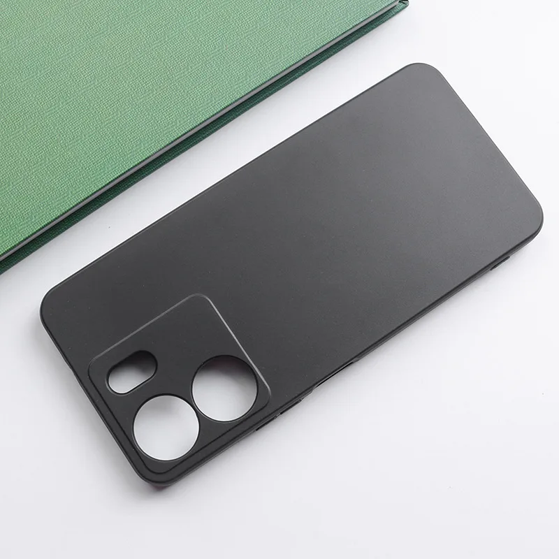 BLU View 5 Pro Frosted Black TPU Silicone Phone Case - Soft Protective Cover
