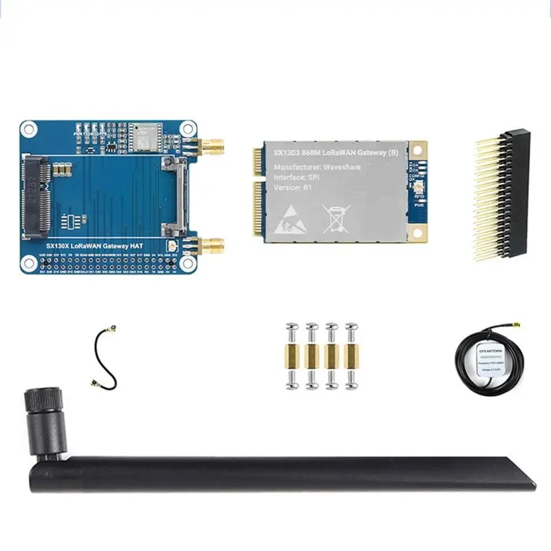 GPS IoT 프로젝트 확장 보드 LoRaWAN 게이트웨이 I2C SPI RP..