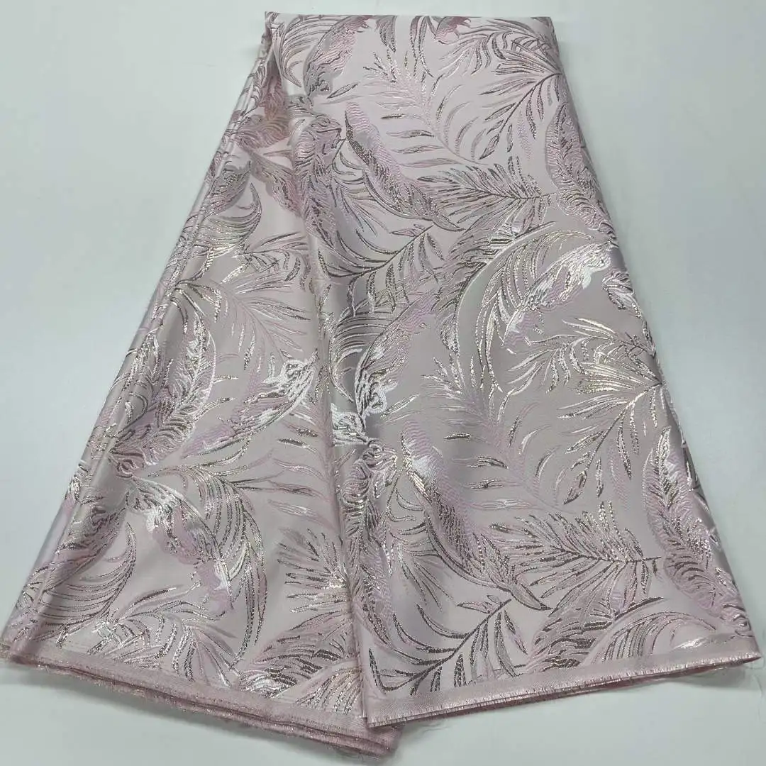 

2023 High Quality African Nigerian Tulle Lace Fabric Embroidery Guipure Party Gown Dress Brocade Jacquard French 5Yards