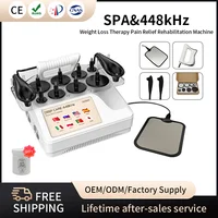 Portable 448K CET RET Tecar Physical Therapy Machine INDIBA High Radio Frequency Diatermia Loss Weight Skin Tightening Deep Care 1