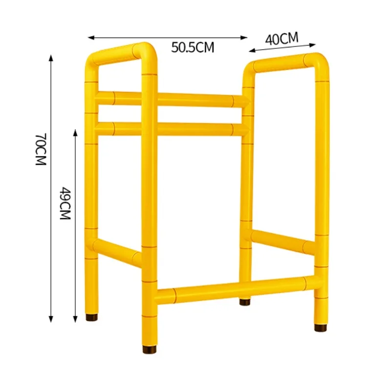No Punching Required Toilet Support Frame,stainless Steel Safety Elderly Pregnant Stand Up Toilet Chair Handrail Bathroom Helper 6