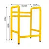 No Punching Required Toilet Support Frame,stainless Steel Safety Elderly Pregnant Stand Up Toilet Chair Handrail Bathroom Helper 6