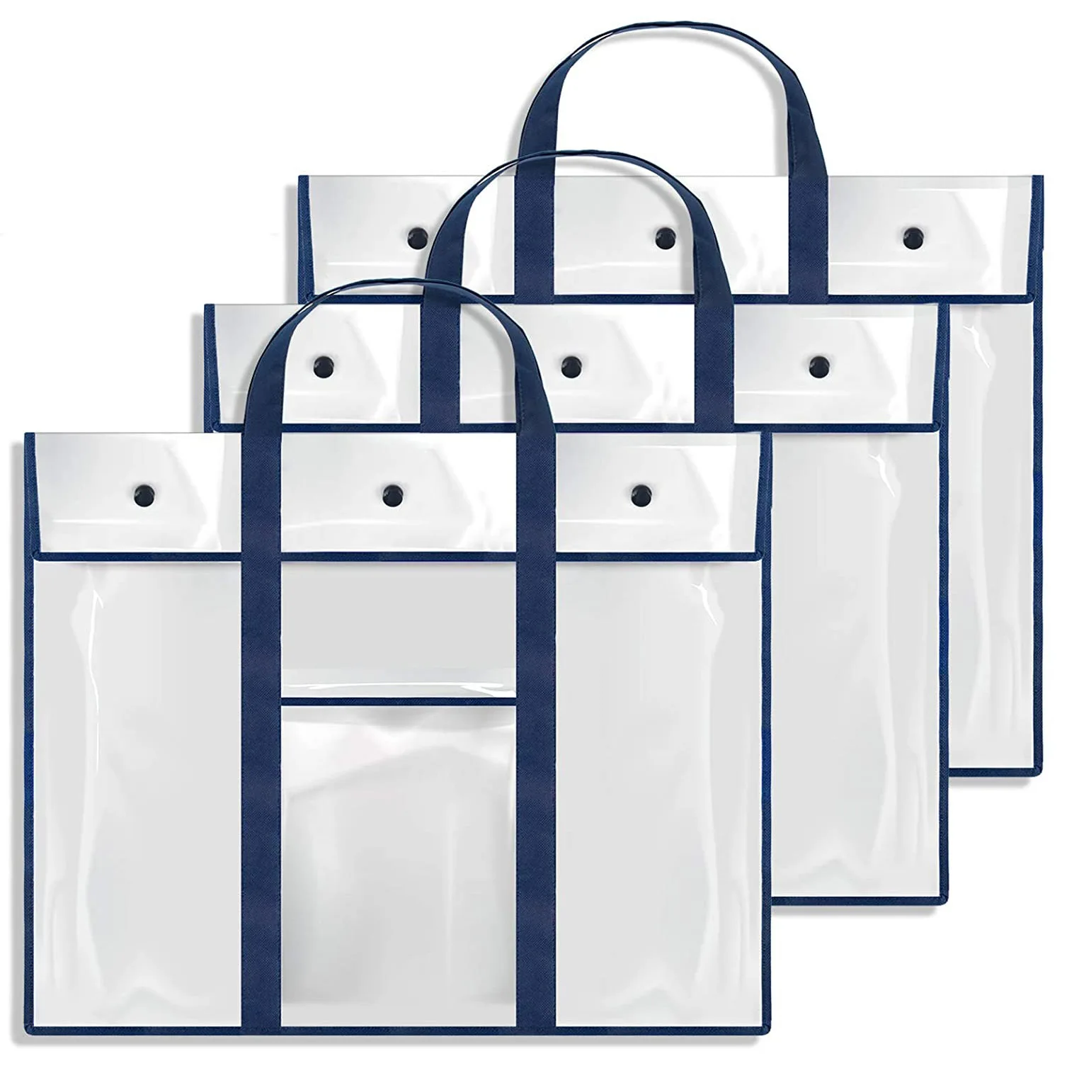 

Сумка для хранения из ПВХ с постерами, утолщенный держатель для доски объявлений, художественный портфель, контейнер для учителей, классная организация, большая папка