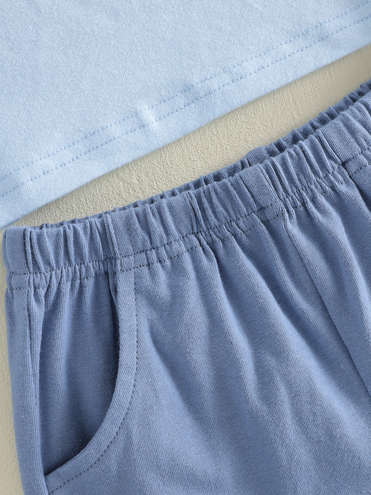 طقم ملابس صيفي للأطفال الصغار من الأولاد، قميص بأكمام قصيرة مطرز بشجرة جوز الهند، وشورت، طقم ملابس لطيف