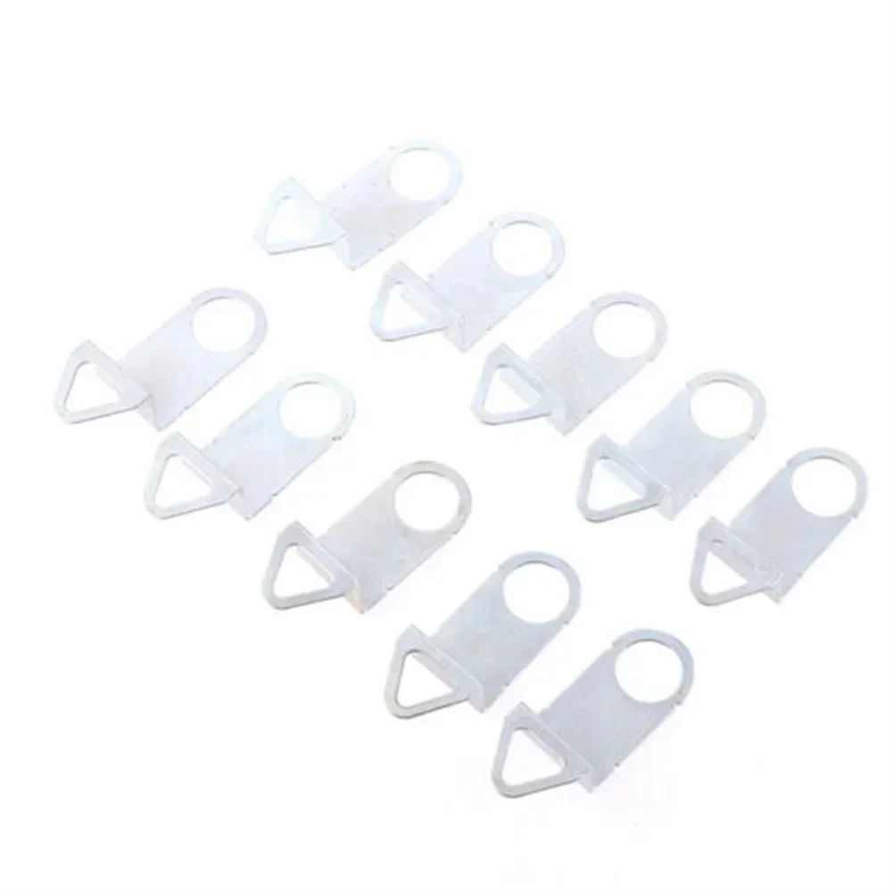 Wall Clock Movement Quartz Clock Movement Watch Repair Tools 10PCS Clock Hooks Quartz Movement Mechanism Holder Hanger DIY Accessories For DIY Watch Parts Replacement