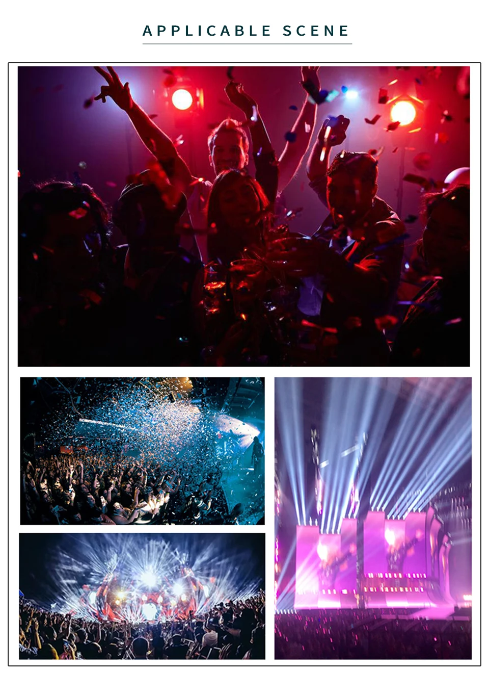 Description Picture 5 of item4Pcs/Lots 12x12W RGBW/12x18W RGBWA + UV 6 in 1 LED Par Light Aluminum Waterproof Stage Light DMX Control DJ Disco Equipment