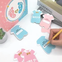 Boîte de vote pour révélation du sexe de bébé, décorations de réception-cadeau pour bébé, Invitations de fête, jeux de vote, il ou elle, fournitures de fête pour révélation du sexe 2