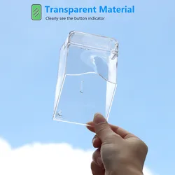 Wireless Waterproof Doorbell Protective Transparent Cover (1Pc Cover)