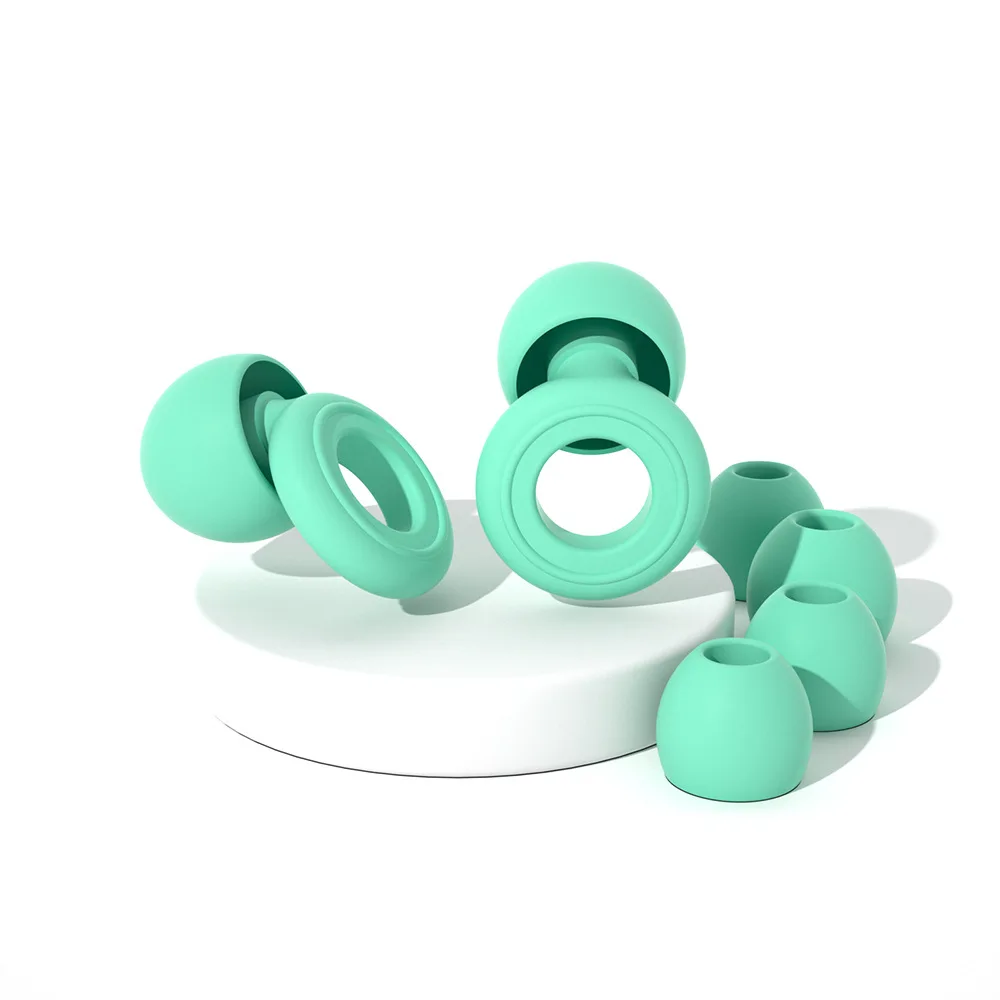 Loop Noise-Canceling Waterproof Ear Plugs for Sleep and Swim, Silicone Hearing Protection for Children