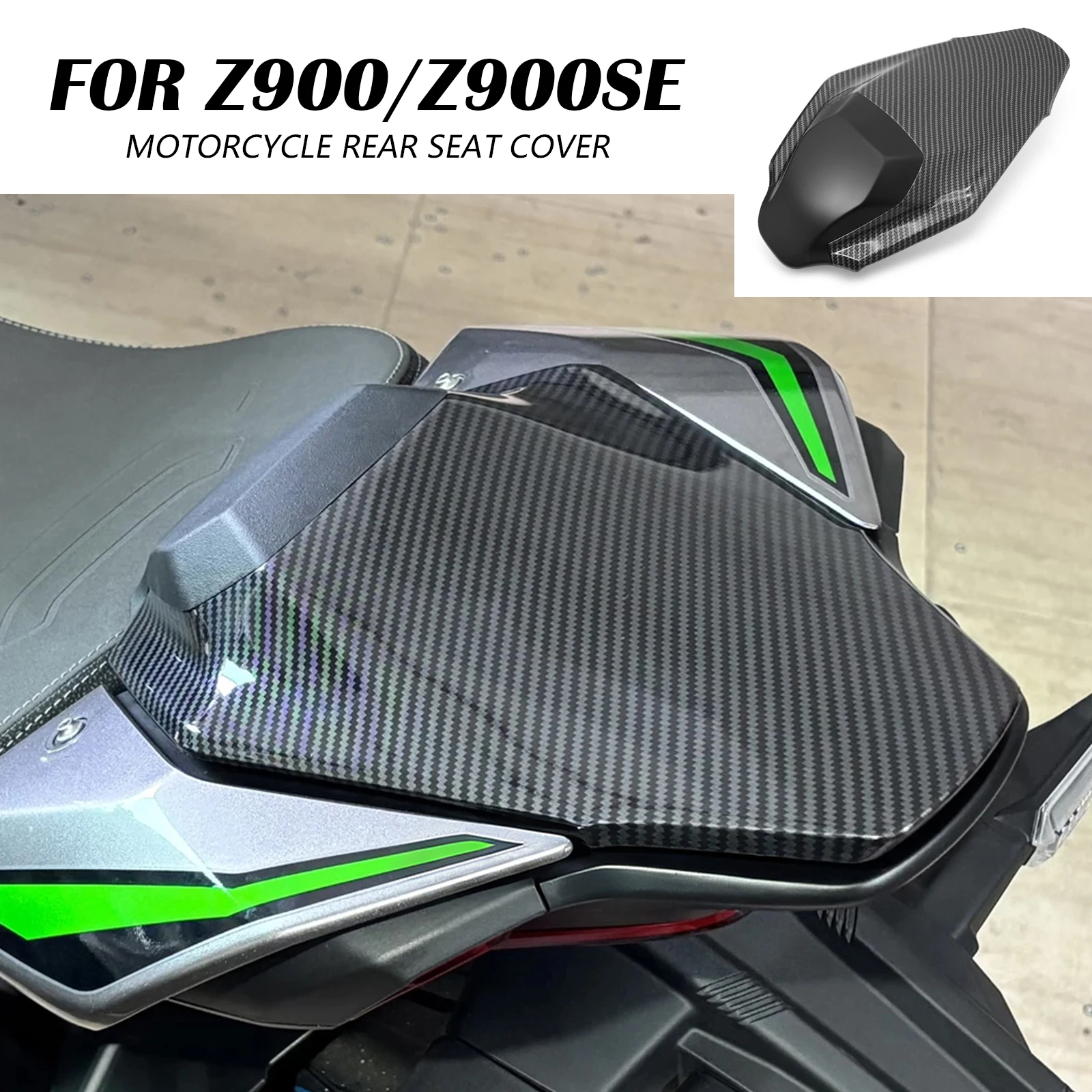 Protezioni Laterali In Finta Fibra Di Carbonio Per Radiatore E Telaio – Compatibili Con Kawasaki Z900 E Z900SE 2025-2026
