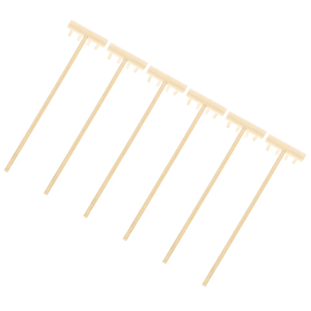 

6pcs Sand Garden Rake Tools Sand Tray Miniatures Rakes Sandbox Rakes Crafts for Home