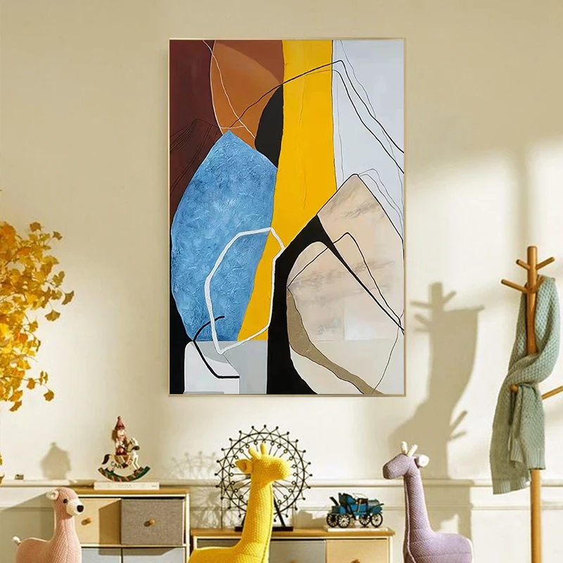 

Painting Wall Pictures Abstract Artwork Large Canvas Art Amazing Modern Home Decor Oversize Painting for Living Room Handmade