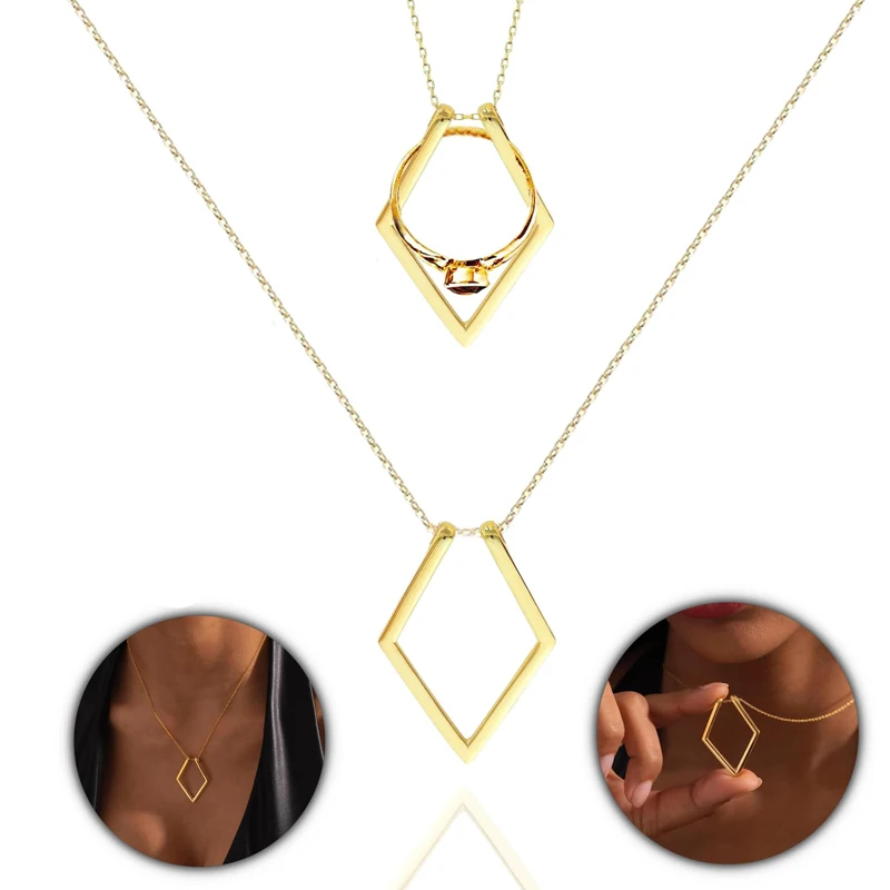 Женское Обручальное кольцо с покрытием из титановой стали