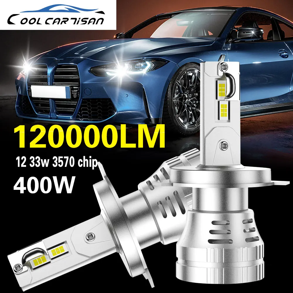 

EAGLEVISION vehicles 400W LED headlights Bulb super led h7 lamp PROJECTOR 6000k 12v 24v 9005 9006 9012 H1 H4 H7 H11 12V 24V