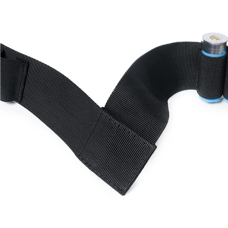 10 12 & 20 Gauge GA Stealth Black 50 Round Shell Shoulder Bandolier Bandoleer Mag Carrier – Detail 12