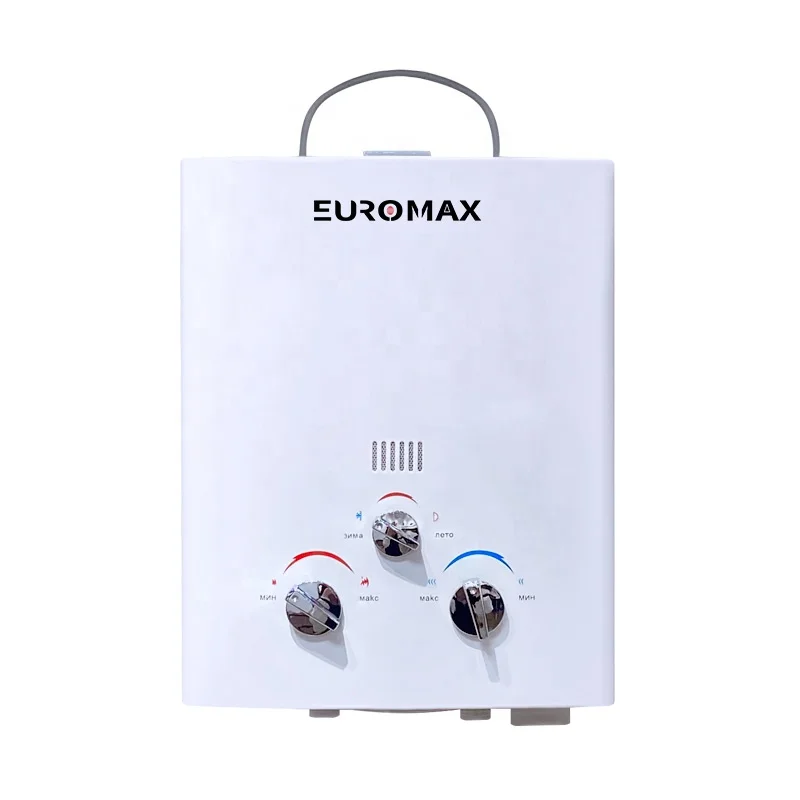 Wholesale Selling 6L Portable Camping LPG Gaz Geyser RV High Quality Natural Gas Tankles Water Heater 2