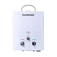 Wholesale Selling 6L Portable Camping LPG Gaz Geyser RV High Quality Natural Gas Tankles Water Heater 2