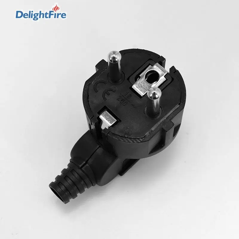 EU Rewireable ÷  EU ÷ 4.8mm Schuko     16A 250V ܼƮ  ڵ Ŀ ÷
