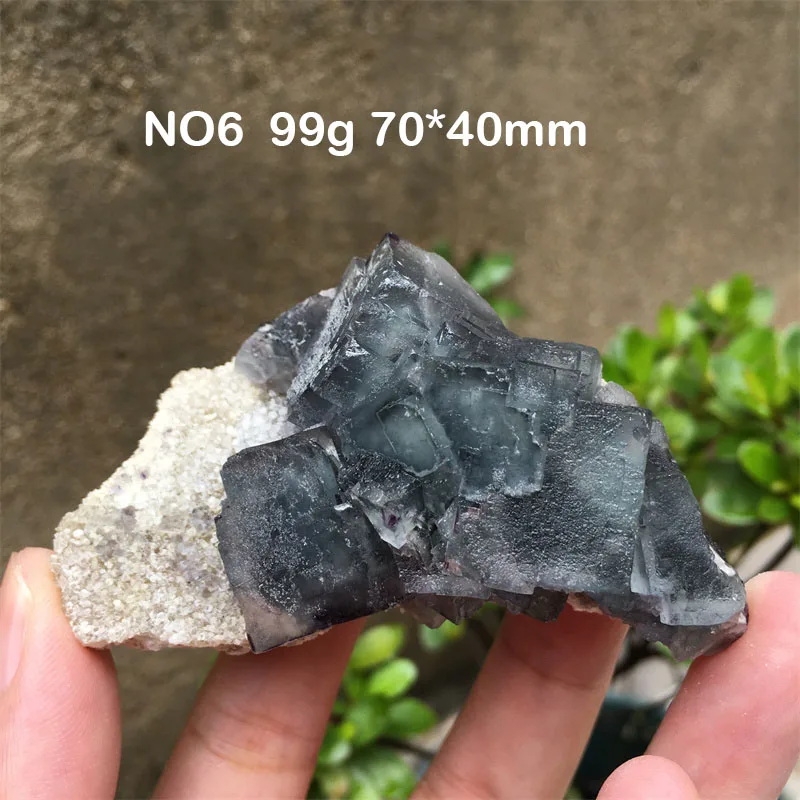 Natural Hunan Rare Blue Fluorite Specimen Mineral Cluster Spiritual Meditation Healing Crystal Stones Home Decoration 4