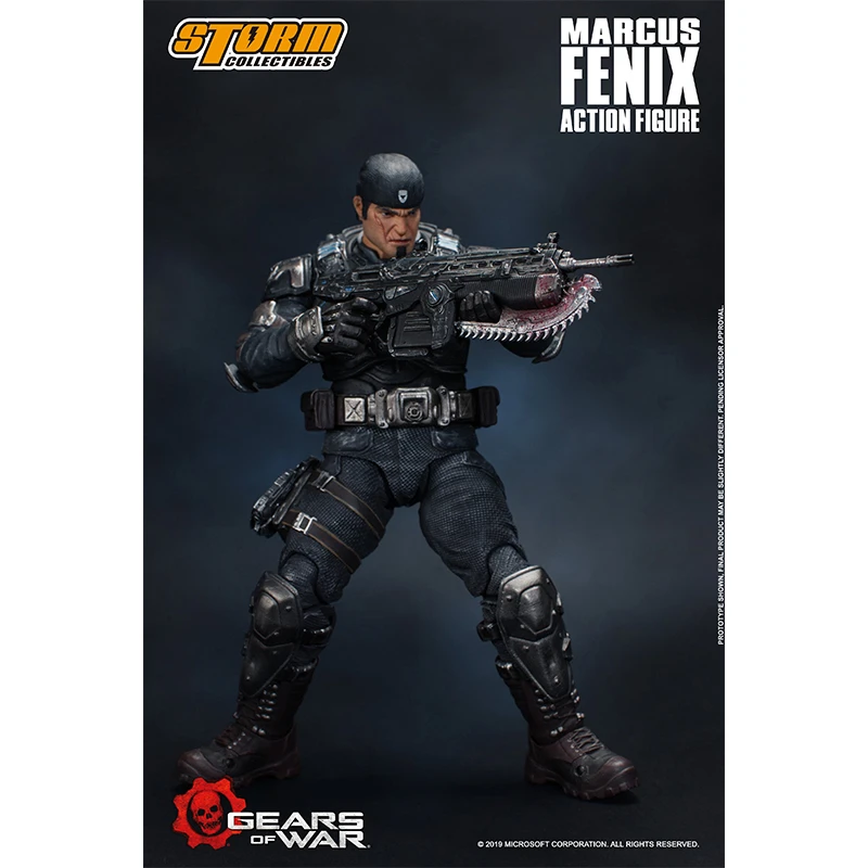 Storm Toys 1/12 Freccia Fenix Gears Of War Soldier Modello 6 ''Action Figure In Stock