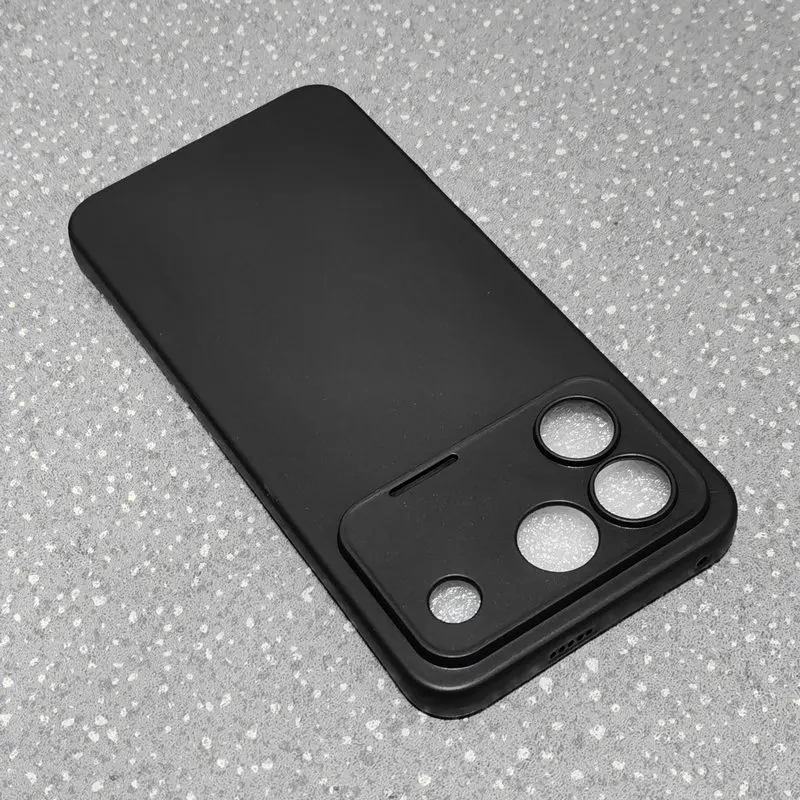 Soft TPU Matte Transparent Phone Case - Silicone Protective Shell